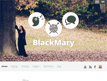 Tablet Screenshot of black-mary.com